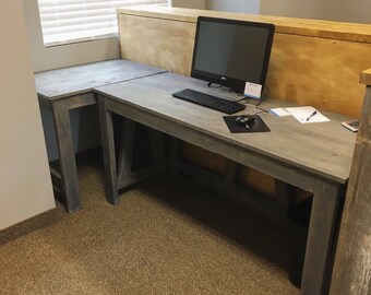 The Industrial Carruca Office Desk Large Executive Desk