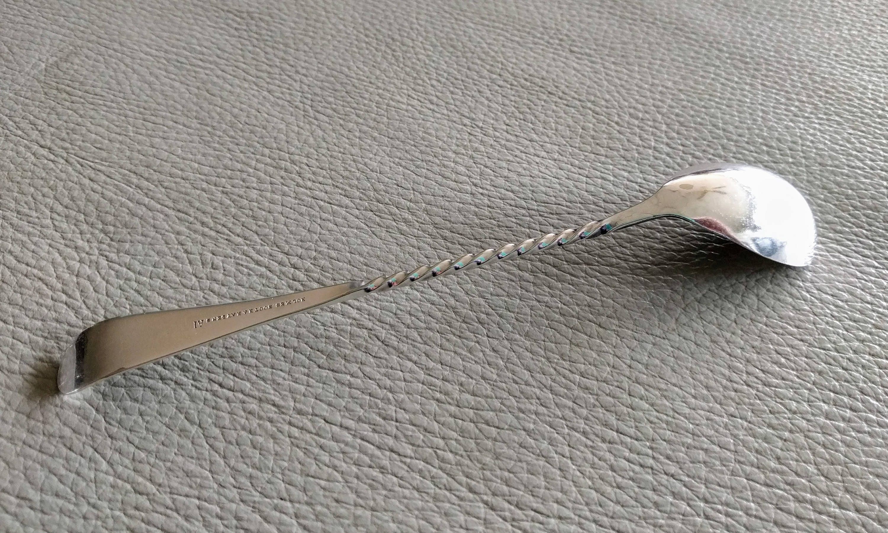 Vintage Bar Spoon by Holmes Booth & Haydens Silver Plated