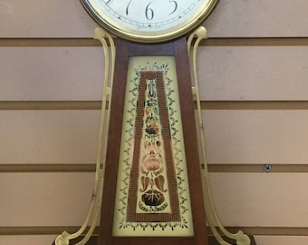 Vintage/Antique Seth Thomas Banjo Wall Clock