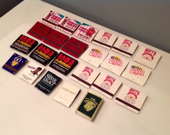 Vintage Matchbooks unused Casinos Vegas