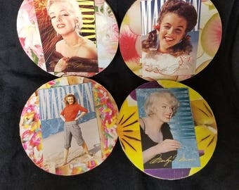 Marylin Monroe Vintage Decor Coasters