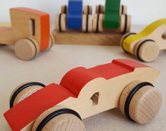 Race car, collection "the colorful"-Mastro toys