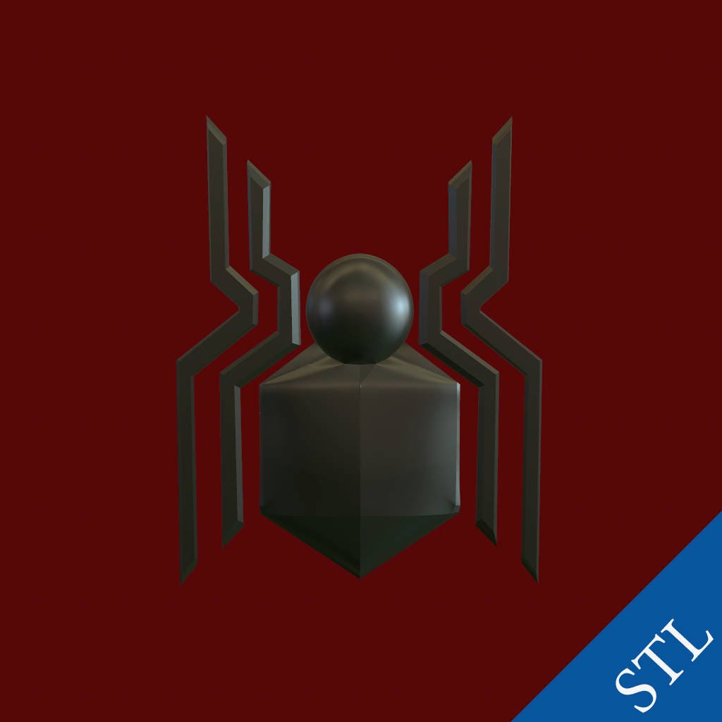 Spider-Man Homecoming Logo 3dPrint