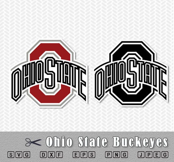 Ohio State Buckeyes Logo Layered SVG Vector Cut File