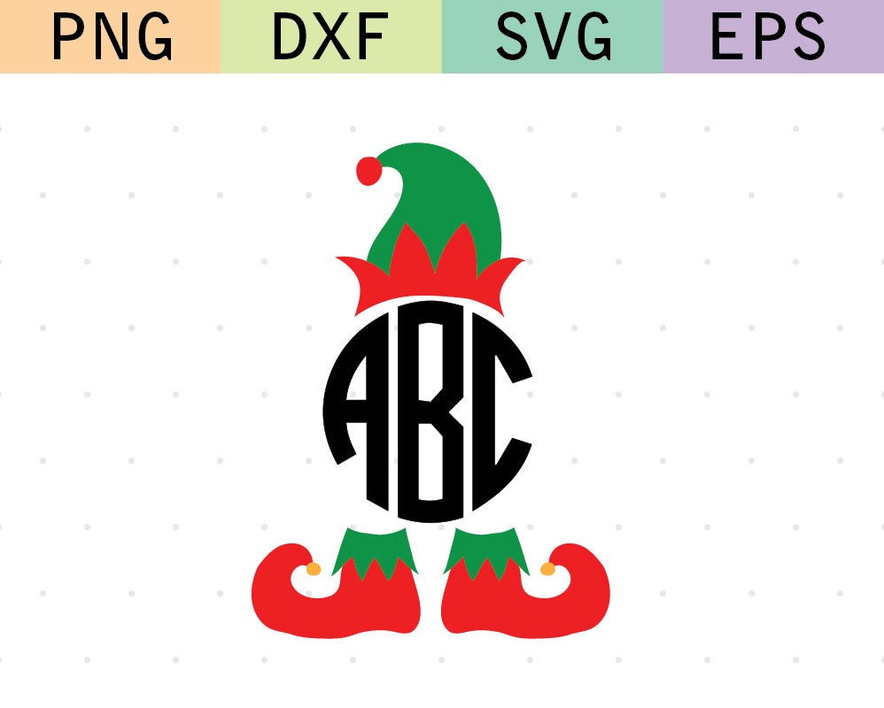 Download Elf Monogram Svg - Layered SVG Cut File