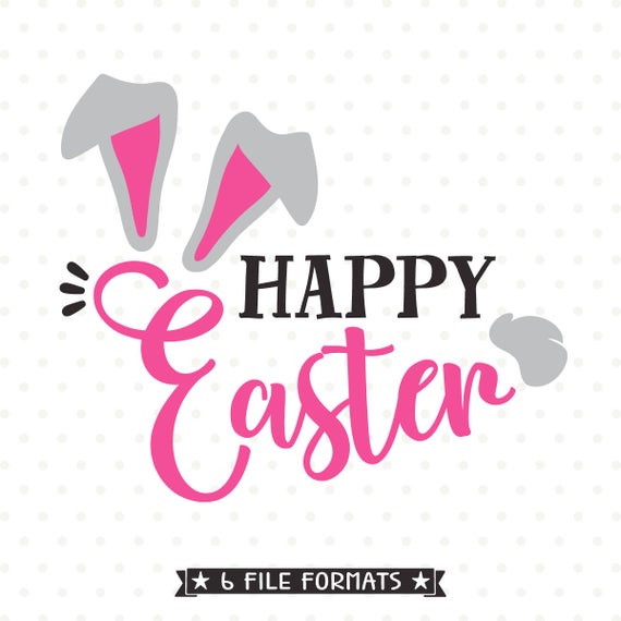 Download Easter SVG file Happy Easter file Bunny Ears svg Easter