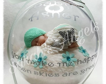 Angel Baby / Infant Loss Memorial - Pale Green