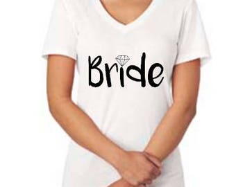 Ring Shirt-Bride Shirt-Engagement Ring Shirt-Bride To