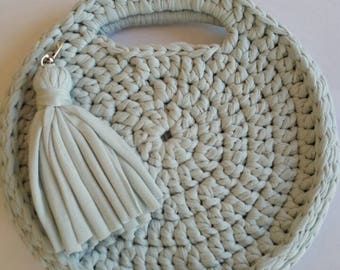 Crochet circle bag | Etsy