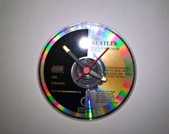 special original 1994 THE BEATLES talk downunder rare interviews with all the band from the 60's CD wall clock comes with original case