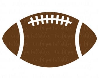 Football SVG File - Football Clipart - Sports DXF EPS Png Cut File - Diecut Machine Digital File - Instant Download
