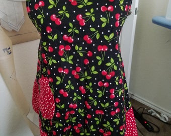 Retro Cherry Apron