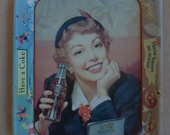 Vintage 1950's Coca Cola Tray