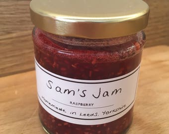 Homemade Raspberry Jam (seeds)