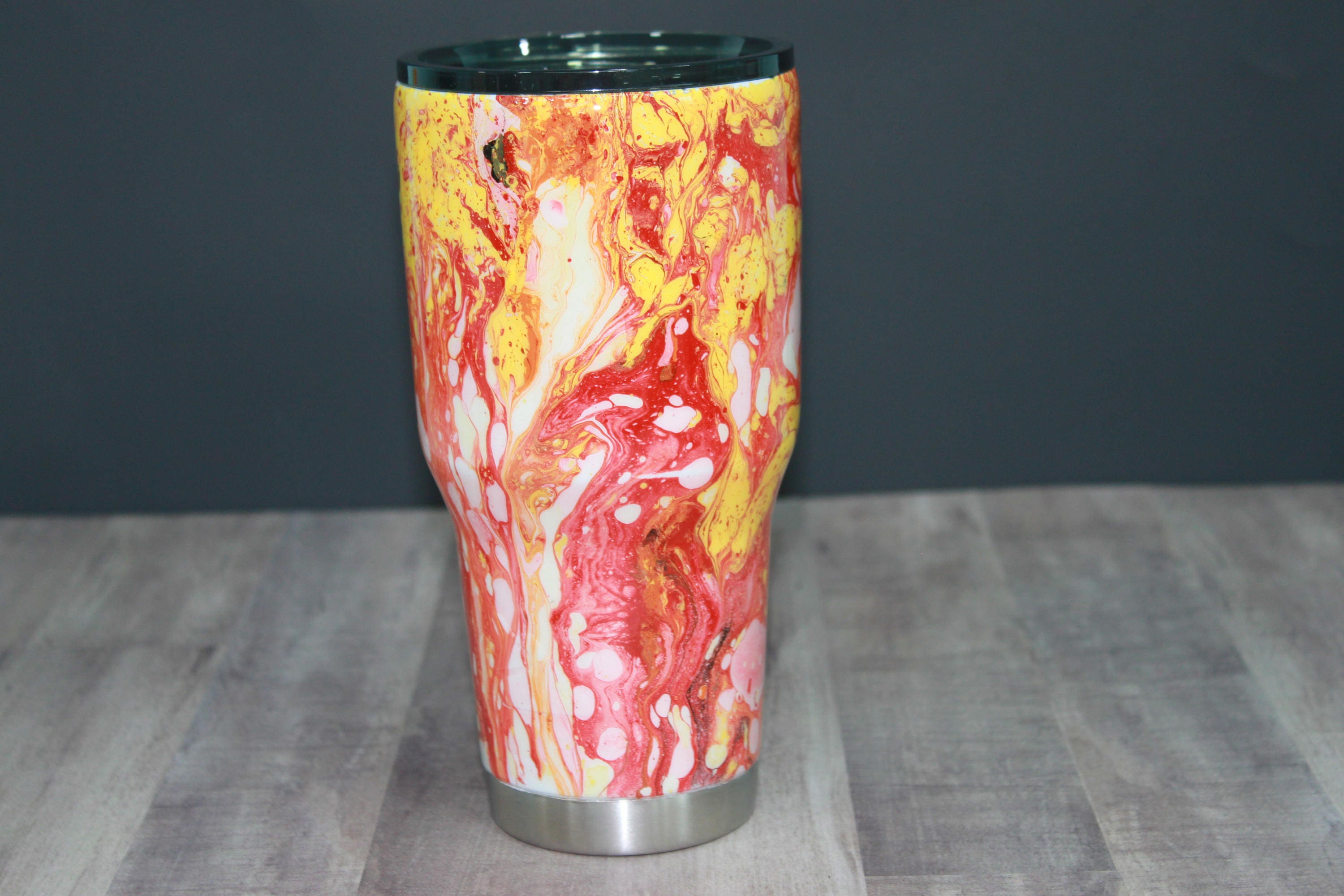 Swirl Dipped Tumbler / Hydro Dipped Tumbler / 20 oz ozark / 30