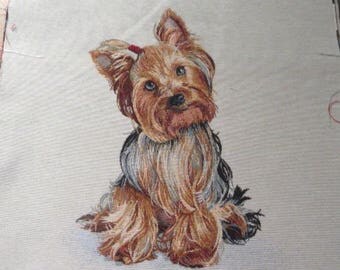 Weaving way jacquard tapestry Panel Cute Teddy bear