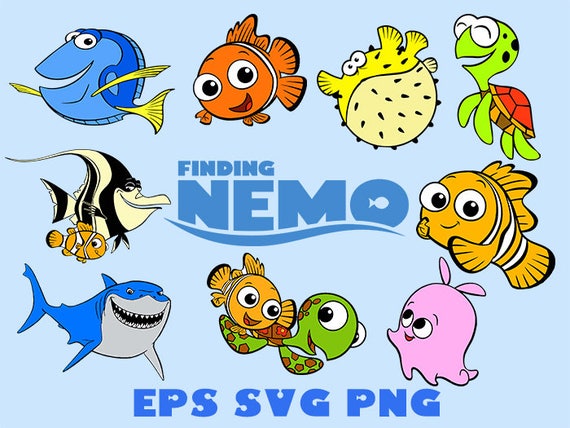 Nemo svg finding nemo svg dora svg finding dora svg