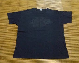 Vintage 90's Calvin Klein jeans Design Logo black shirt