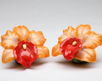 Orchid Salt and Pepper Shaker Set (10406)