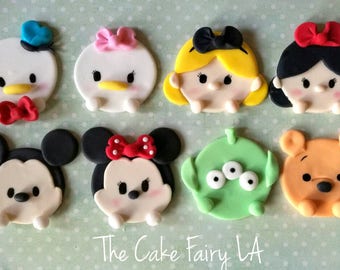 Disney Tsum Tsum Cupcake Toppers
