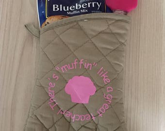 Great Teacher Oven Mitt