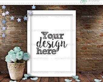 Frame Mockup, Poster Mockup, Styled Frame, Frame Stock Photo, Empty Frame Mockup, Frame Mock Up, White Frame Mockup, Styled Stock Photografy