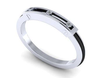 Hair Tie Bracelet- Silver