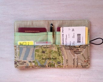 Passport holder "CA25 Dortz" design, passport cover