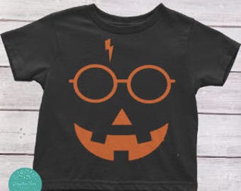 Harry Potter Halloween Kids Shirt, Toddlers Halloween Shirt, Kids Halloween Shirt, Harry Potter Shirt, Trick or Treat, Pumpkin shirt
