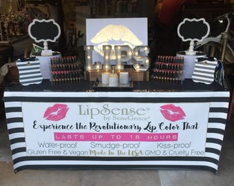 LIPSENSE Trade-Show Banner * DIGITAL FILE 6ft x 2.5 ft *