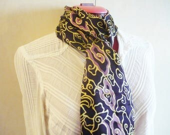 Bali Collection Scarf in Batik Silk - 10