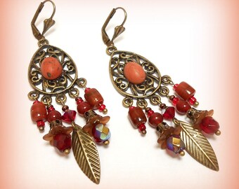 "Autumn perfume" Gypsy earrings