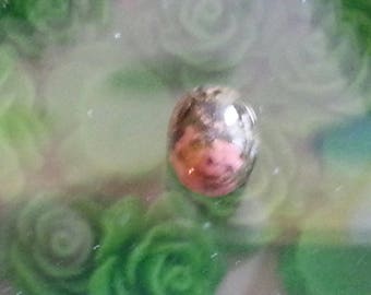 Cabochon of unakite gemstones, taste, 10x8mm