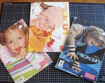 Set of 3 catalogs - knitting - children's clothing
