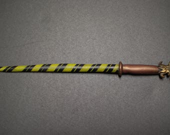 Hufflepuff inspired Harry Potter Wand