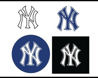 Yankees cricut file | Etsy