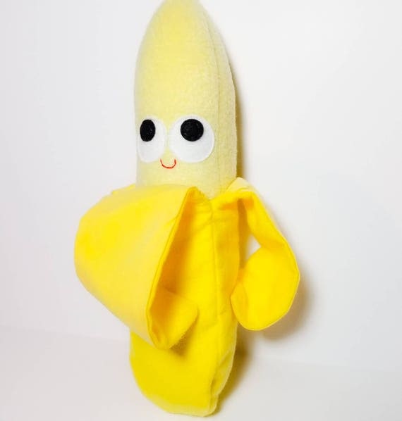 banana eats plush