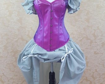 SALE Soft Mint Knee Length Bustle Skirt-One Size Fits All