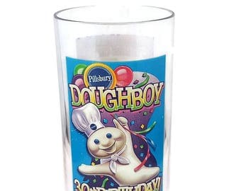 Pillsbury Doughboy 30th Birthday Glass Vintage 1995