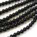 6MM Black Onyx Gemstone Beads - 15.5 Inch Strand