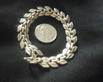 Vintage Sterling silver Bracelet linked chain