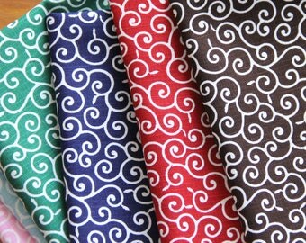 scrap bundle - Japanese cloud- 6 pieces x (28cm x 35cm)