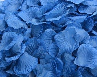 200 Rose Bulk Petals Artifical Petals Light Blue Bridal
