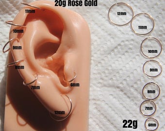 14K Ear Cuffs-Ear Cuff-Gold Earrings-Rose Gold Ear Cuff-Minimalist Ear Cuff-Ear Cuff-Ear Cuffs-Silver Ear Cuff-Simple Ear Cuff