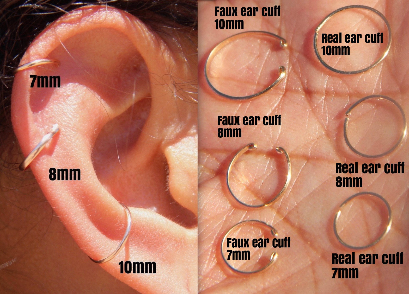 Small Ear Hoops-Cartilage Earrings-Cartilage Hoop-Hoop