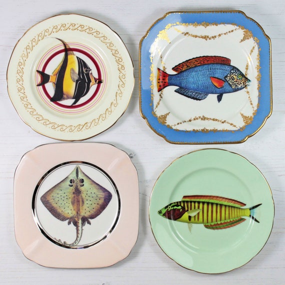Fancy Fish plate set