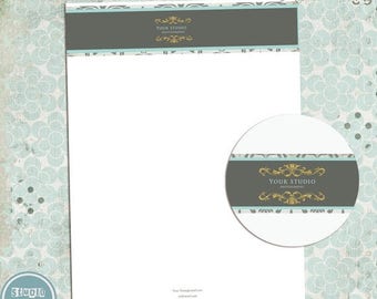 Mother's Day Stationery 3 printable letterheads to color