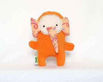 orange elephant plush