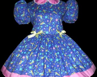 Adult Sissy Dress, Adult Baby Dress, ABDL, Adult Sissy Clothing, Adult Tinkerbell, Crossdresser, Cosplay, Lolita, Mans Dress, Adult Panties