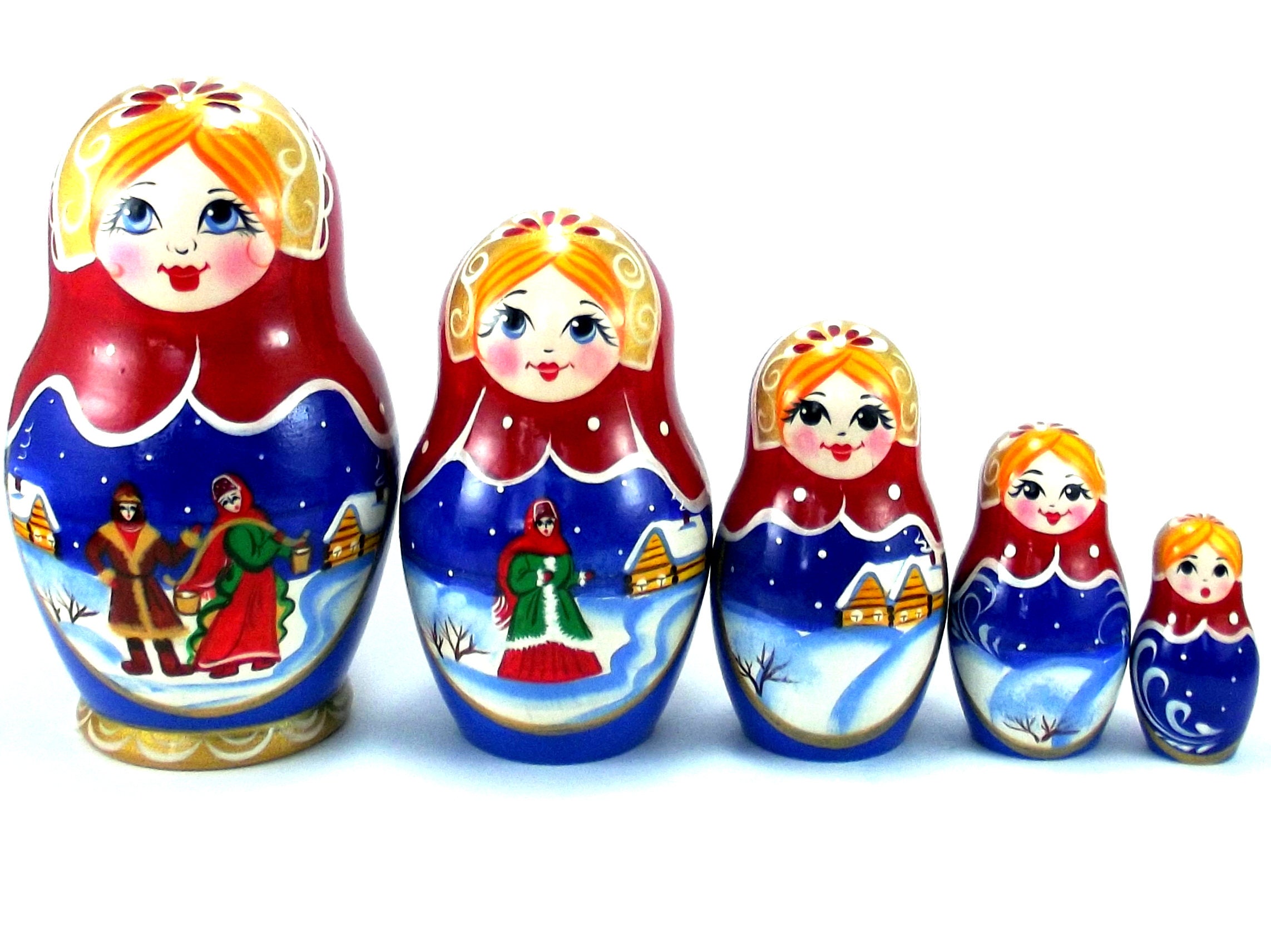 christmas matryoshka